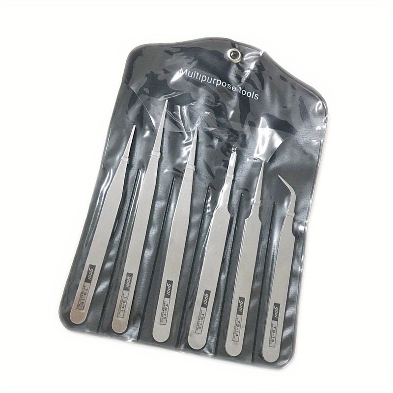 Succulent Set - Pinzas de acero inoxidable de 6