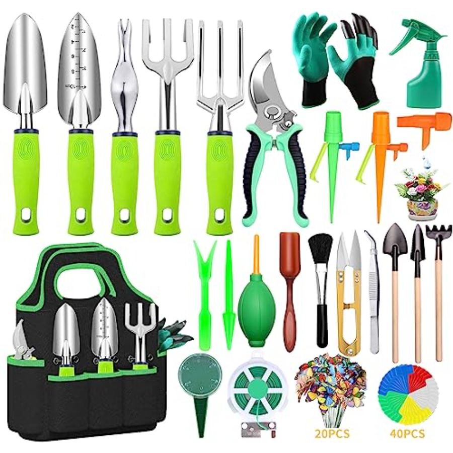 Succulent Set - Juego de 84 Herramientas de Jardinería,