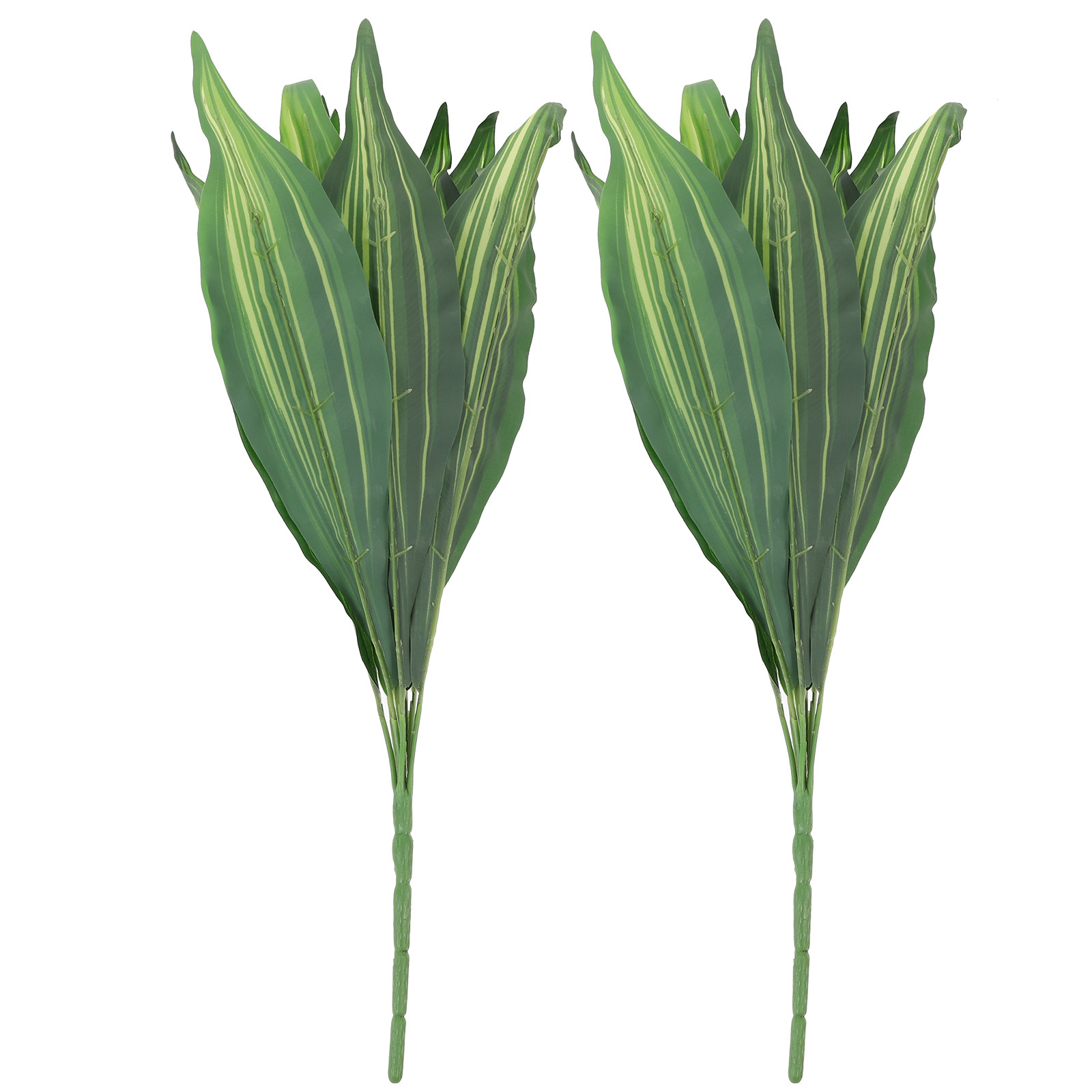 Snake Plant - 2 unidades de planta artificial de