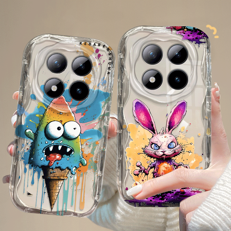 Monstera - Funda flexible de TPU para Redmi