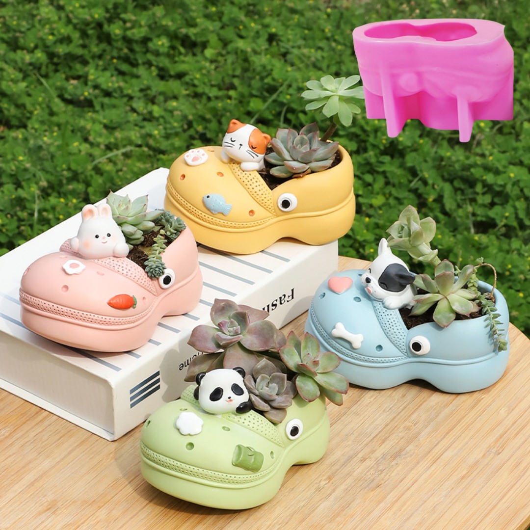 Zapatillas de animales 3D, pla - Succulent Set reseña y precio