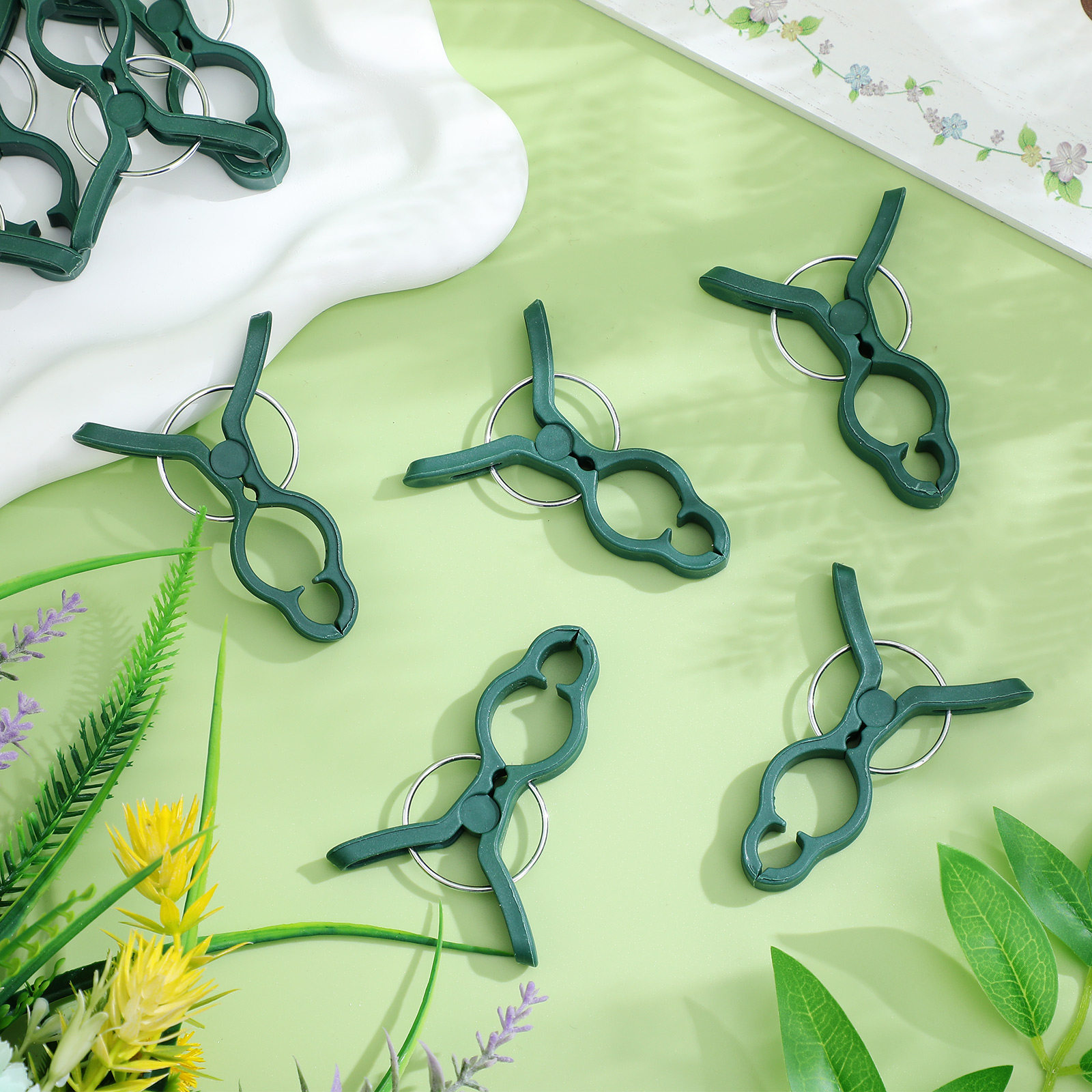 50 Piezas de Adornos y Decorac - Plant Support Stake reseña y precio