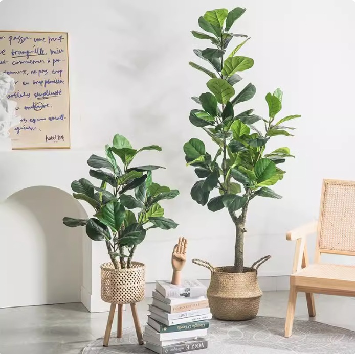 Planta artificial en maceta de - Fiddle Leaf Fig reseña y precio