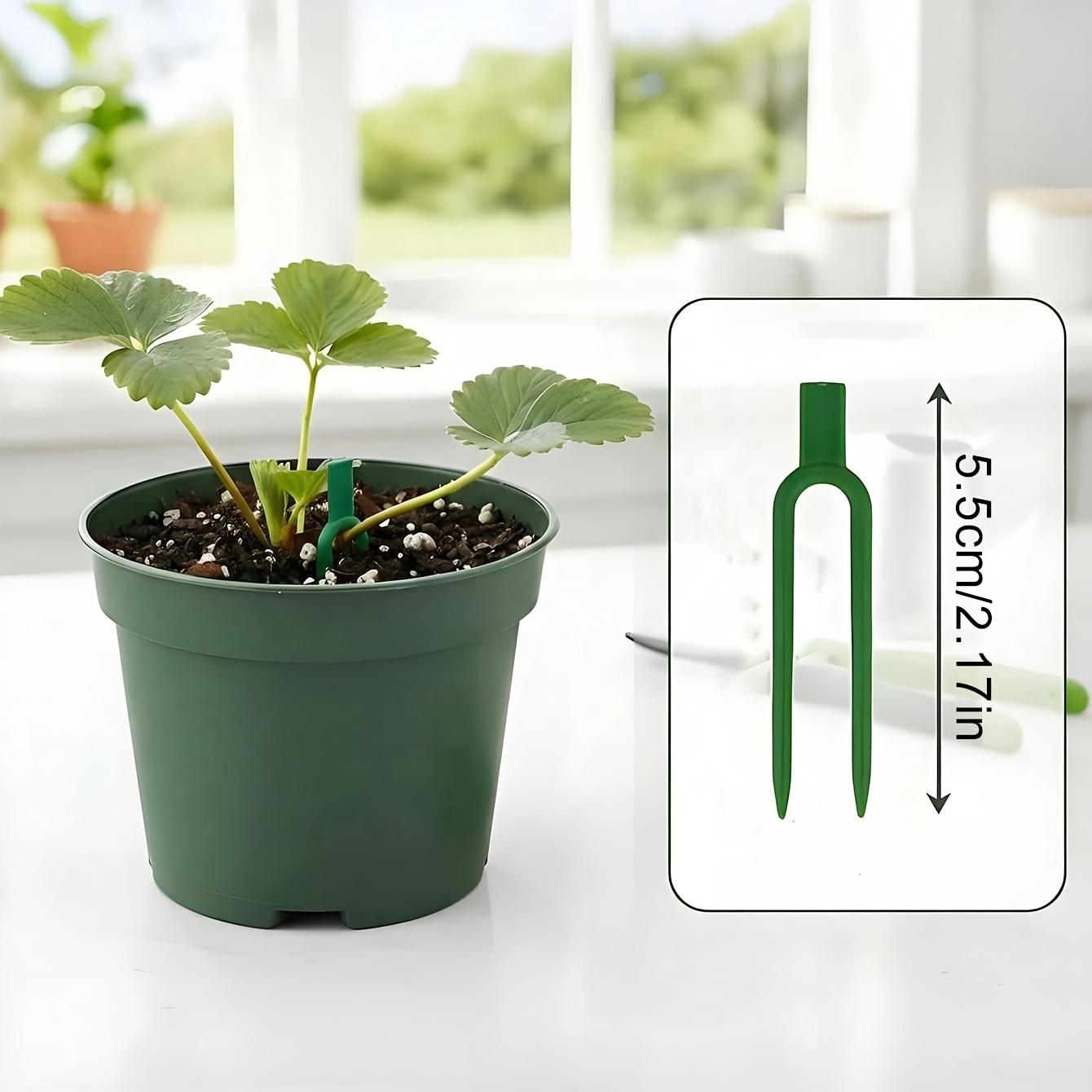 30/20/5 Piezas de Estacas de J - Plant Support Stake reseña y precio