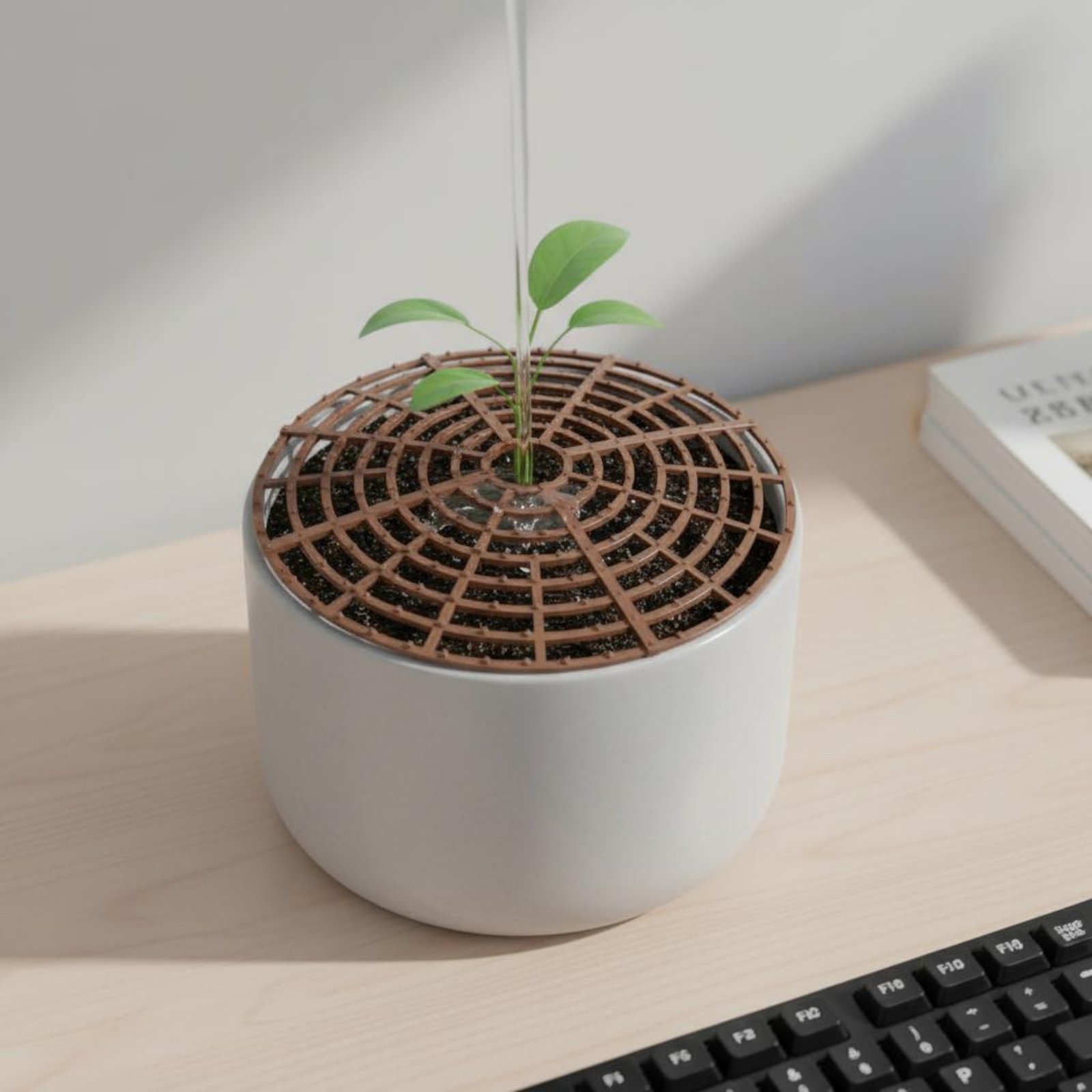 Cubierta de suelo para macetas - The Plant Parent reseña y precio
