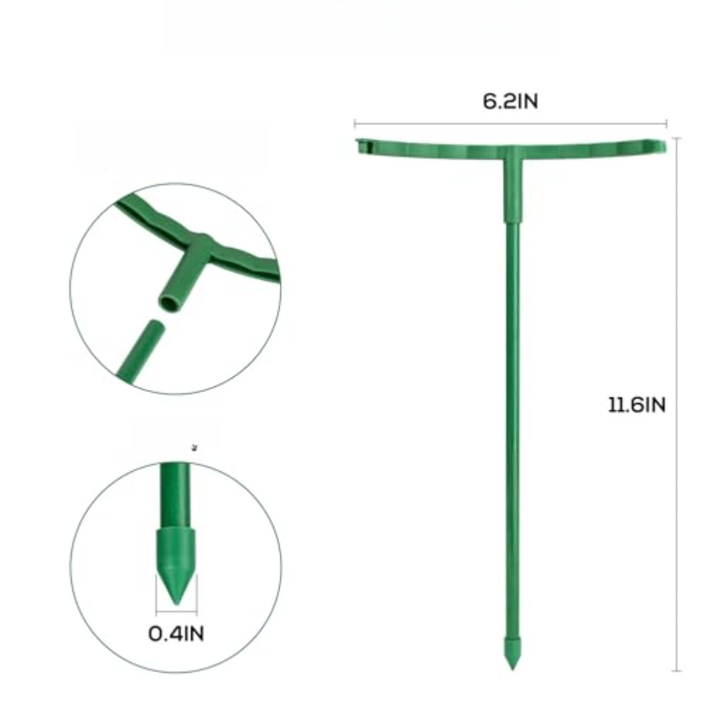 24 estacas apilables verdes pa - Plant Support Stake reseña y precio